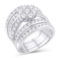 14KT Gold Diamond Women's Ring 2.93CTW
