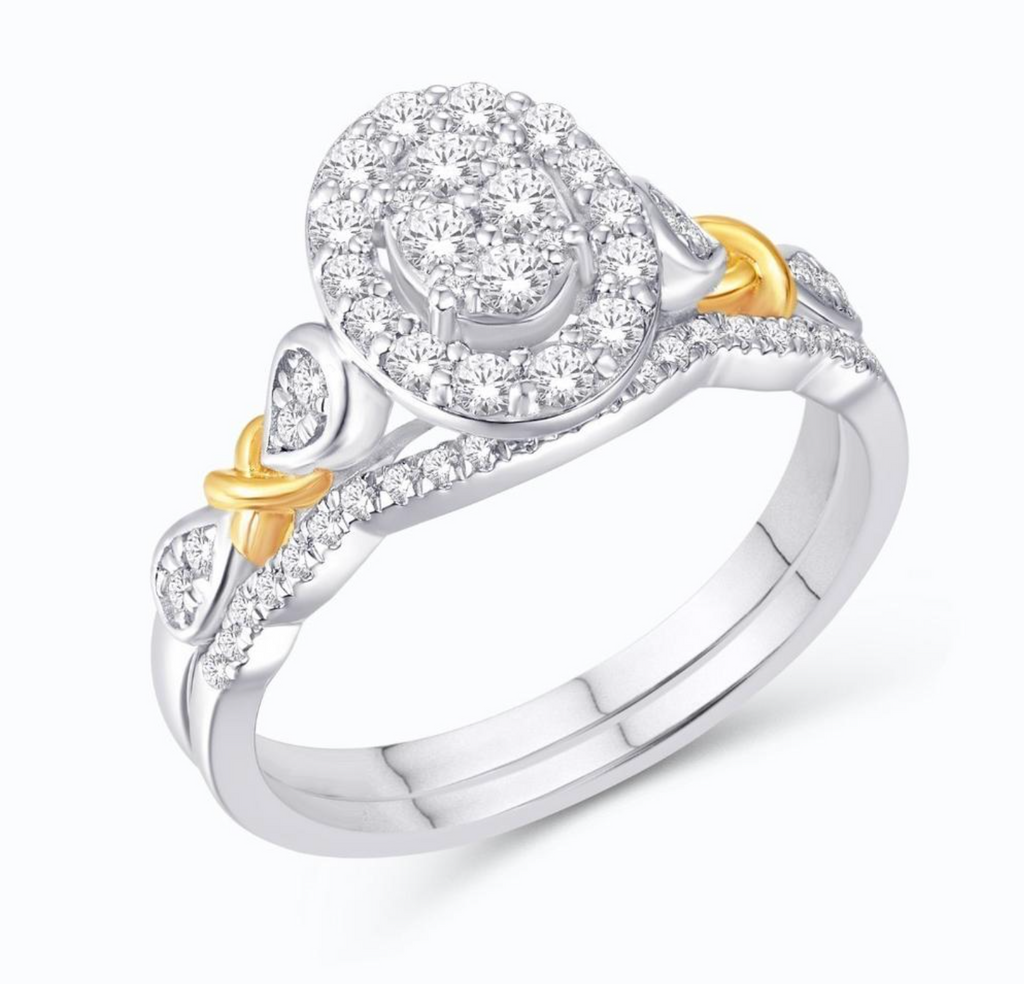 10KT Gold Diamond Women's Ring 0.50CTCTW