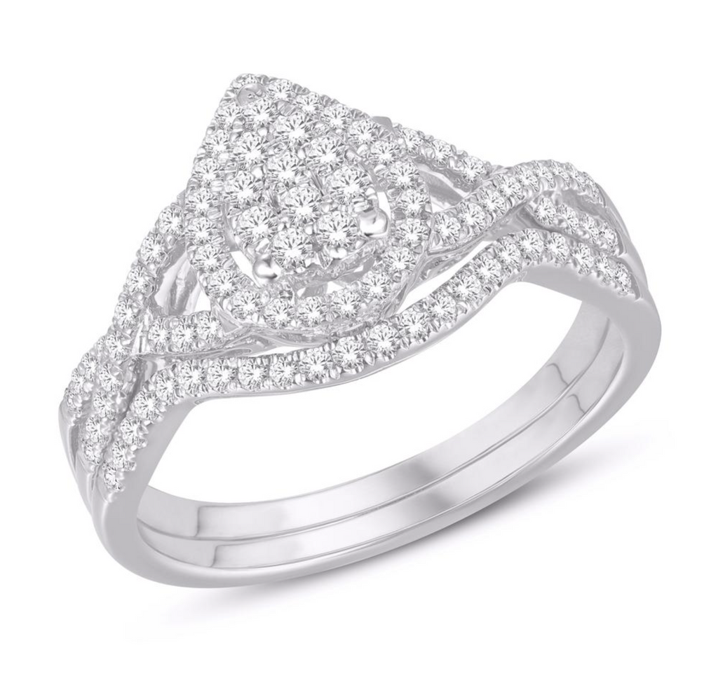 10KT Gold Diamond Women's Ring 0.50CTW