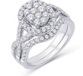 10KT Gold Diamond Women's Ring 0.50CTCTW
