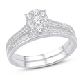 14KT Gold Diamond Women's Ring 0.34CTW
