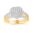 10KT Gold Diamond Women's Ring 0.45CTW