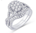 14KT Gold Diamond Women's Ring 3.00CTW