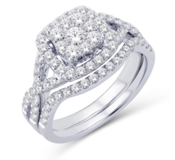 14KT Gold Diamond Women's Ring 0.45CTW