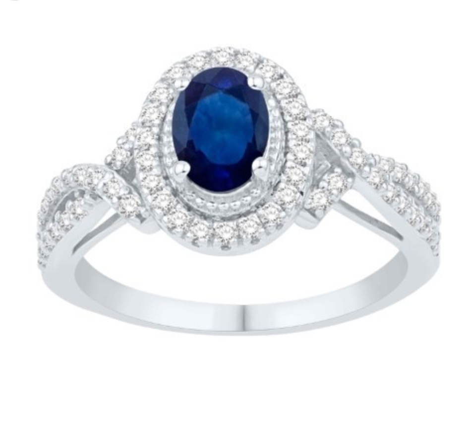 14KT Gold Diamond Women's Ring 1.30CTW
