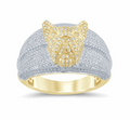 10K Gold Diamond Men's Ring 1.33CT