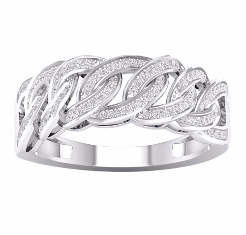10K Gold Diamond Men's Ring 0.25CT