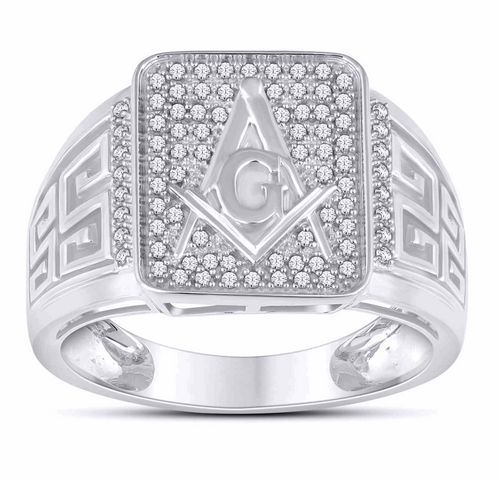 10K Gold Diamond Men's Ring 0.25CT