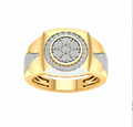 10K Gold Diamond Men's Ring 0.50CT