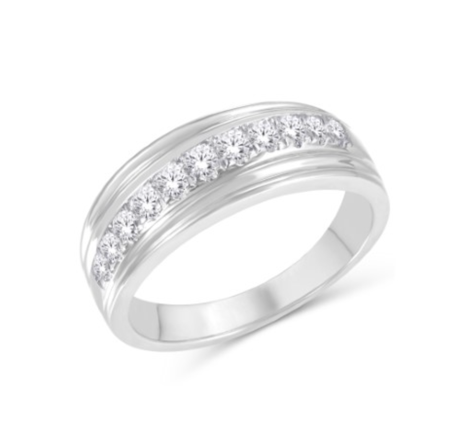 14K Gold Diamond Men's Ring 0.50CT