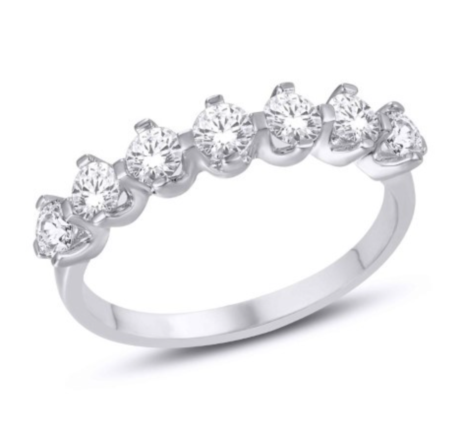 14KT Gold Diamond Women's Ring 1.00CTW