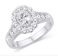 14KT Gold Diamond Women's Ring 1.50CTW