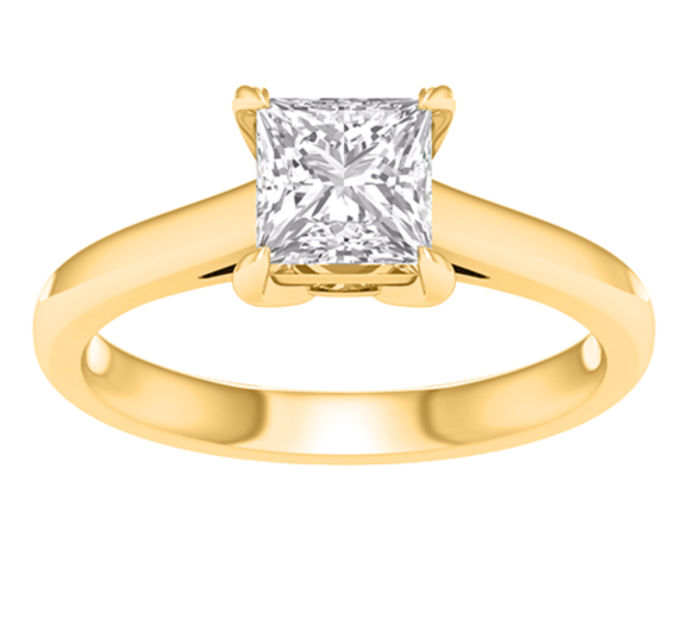 14KT Gold Diamond Women's Ring 1.50CTW(LAB GROWN DIAMONDS)