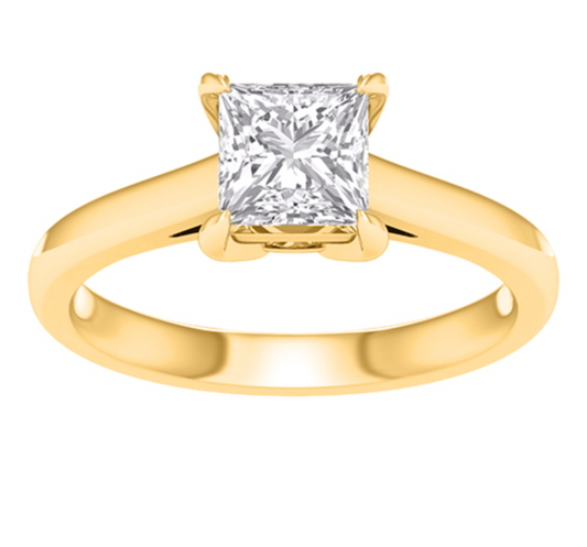 14KT Gold Diamond Women's Ring 1.00CTW(LAB GROWN DIAMONDS)