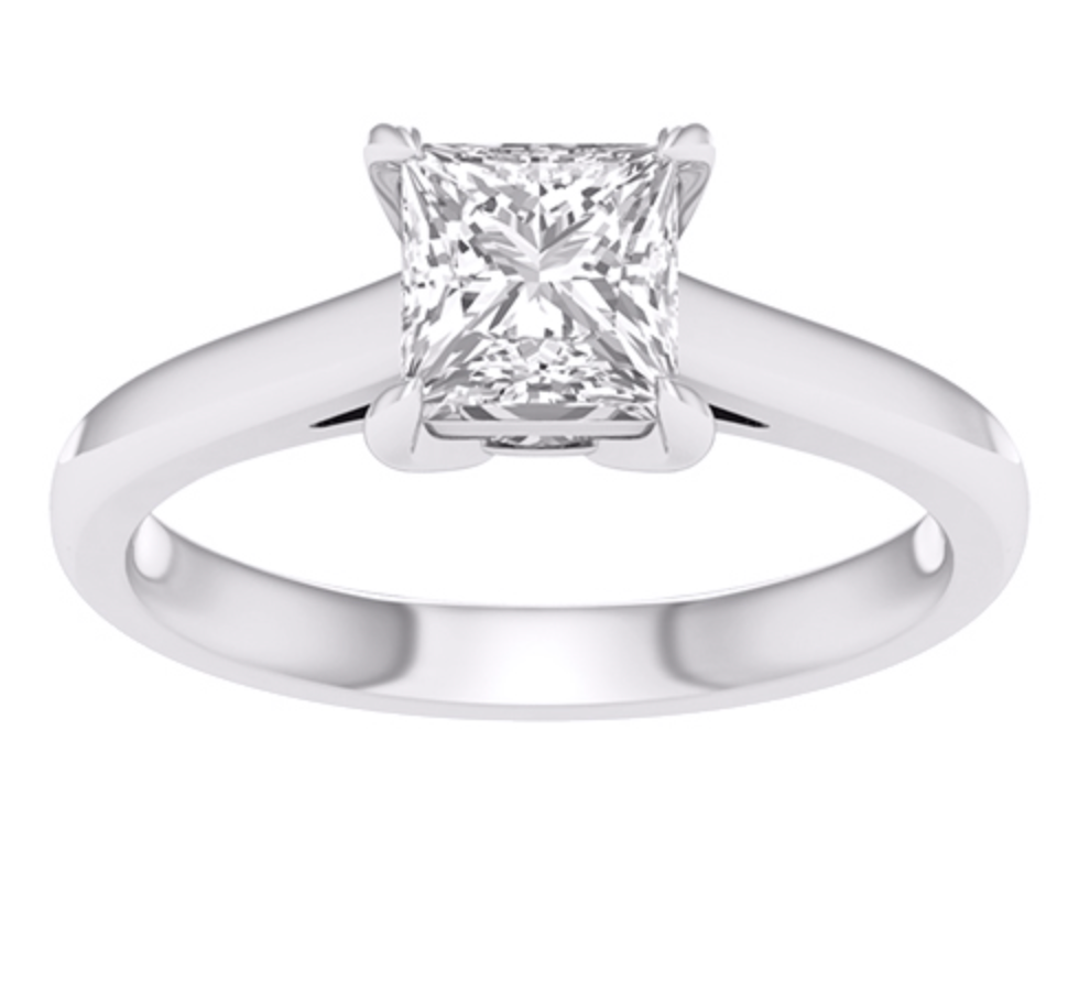 14KT Gold Diamond Women's Ring 1.50CTW(LAB GROWN DIAMONDS)