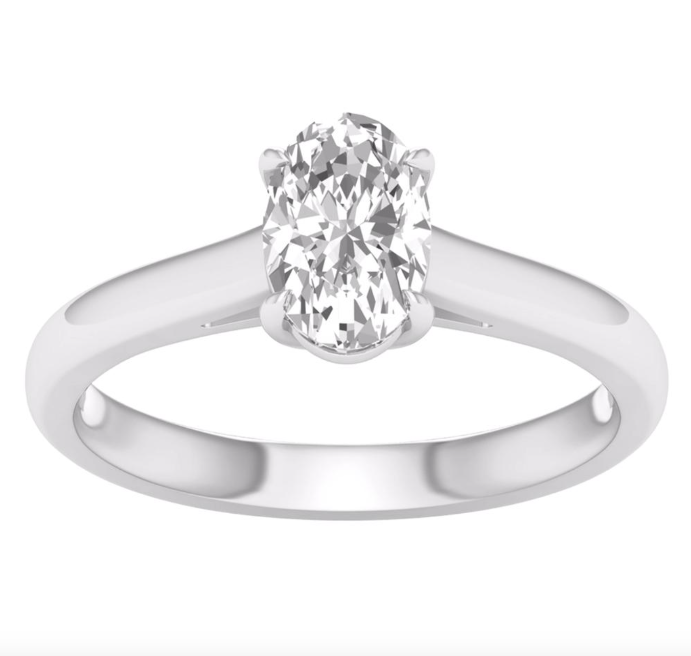 14KT Gold Diamond Women's Ring 1.00CTW(LAB GROWN DIAMONDS)