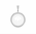 10K Gold Diamond Custom Memory Charm Pendant 0.50CT