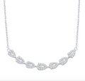 14K Gold Diamond Pendant with Chain 0.31CTW