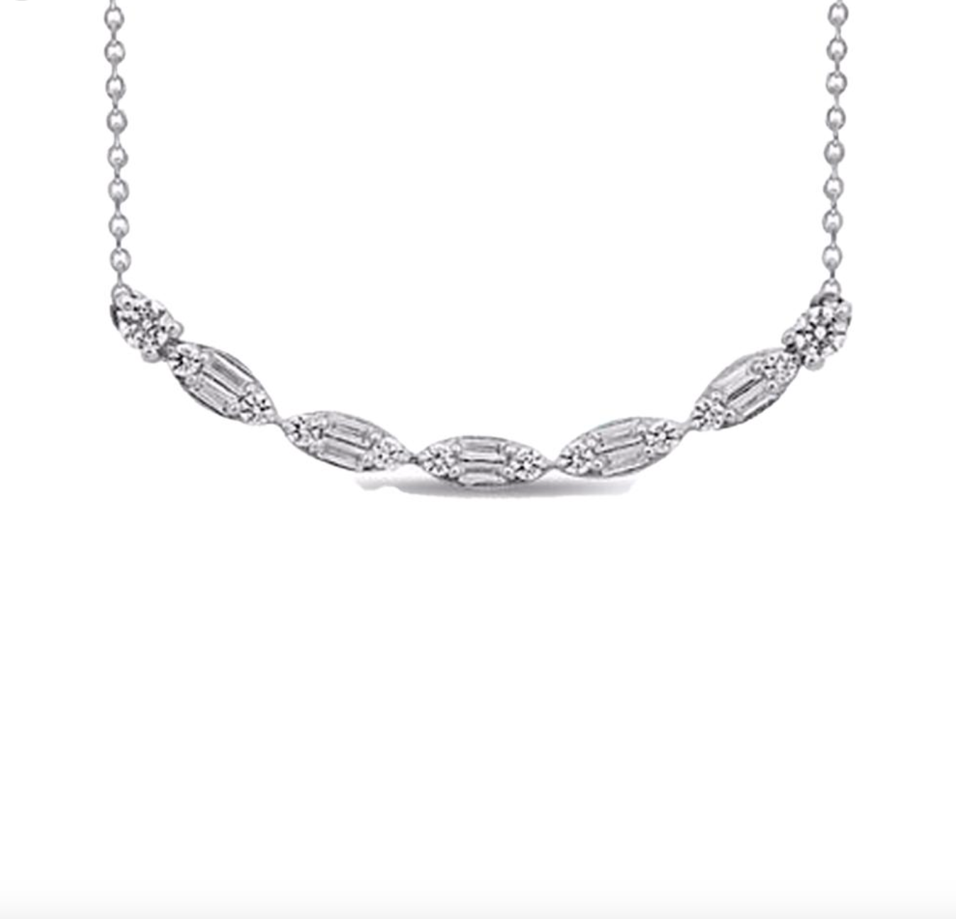 14K Gold Diamond Pendant with Chain 0.40CTW