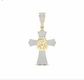 10K Gold Diamond Pendant 0.50CT