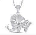 10K Gold Diamond Pendant 0.31CT