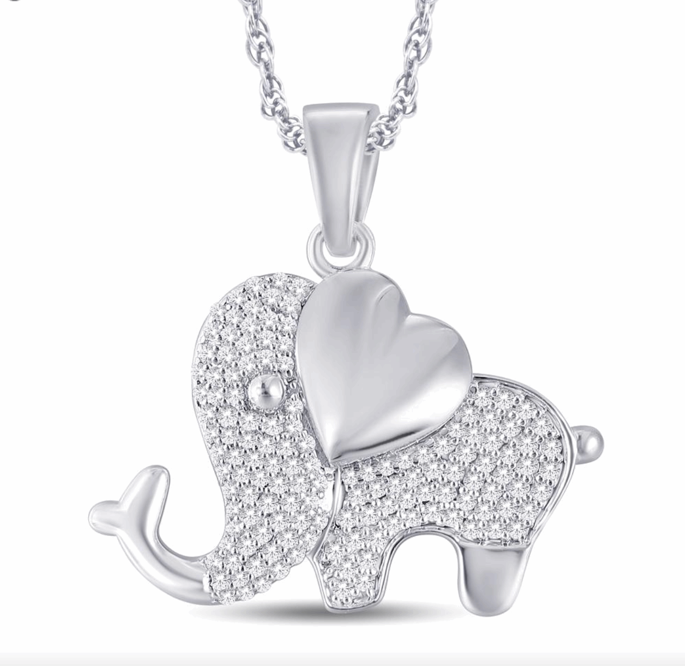 10K Gold Diamond Pendant 0.31CT