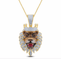 10K Gold Diamond Pendant 1.00CT