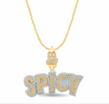 10K Gold Diamond Pendant 1.00CT
