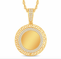 10K Gold Diamond Custom Memory Pendant 1.25CT
