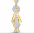 10K Gold Diamond Pendant 0.82CT