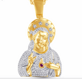 10K Gold Diamond Pendant 0.73CT