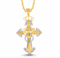 10K Gold Diamond Pendant 0.38CT