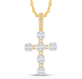 10K Gold Diamond Pendant 1.50CT