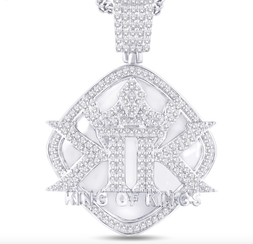 10K Gold Diamond Pendant 2.15CT