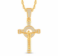 10K Gold Diamond Pendant 1.15CT