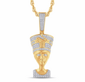 10K Gold Diamond Pendant 0.30CT