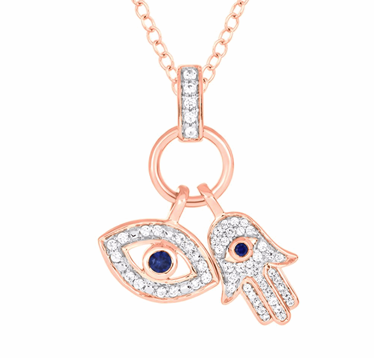 10K Gold Diamond Pendant 0.26CT