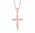 10K Gold Diamond Pendant 0.24CT