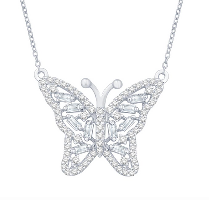 14K Gold Diamond Pendant 0.43CT