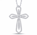 10K Gold Diamond Pendant 0.40CT