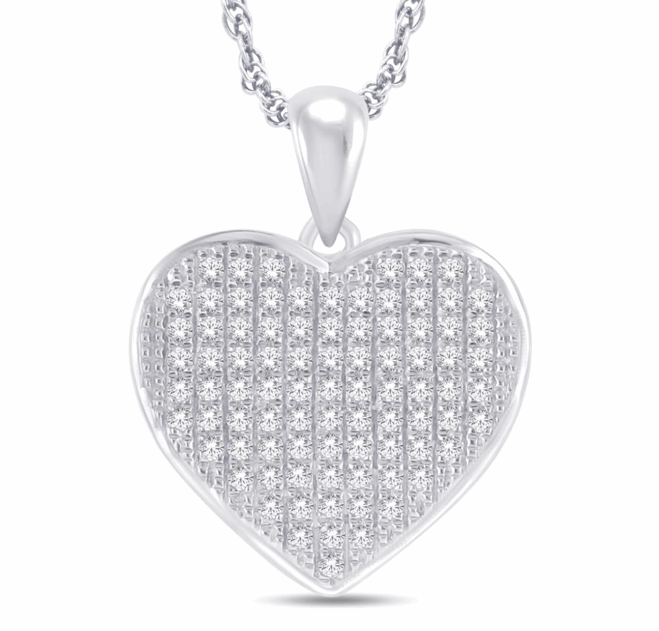 10K Gold Diamond Pendant 0.25CT