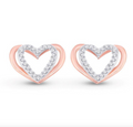 10K Gold Diamond Stud Earring