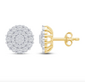 10K Gold Diamond Stud Earring
