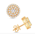 10K Gold Diamond Stud Earring