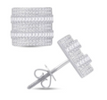 10K Gold Diamond Stud Earring