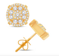 10K Gold Diamond Stud Earring