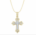 10K Gold Diamond Pendant 0.94CT