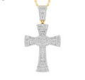 10K Gold Diamond Pendant 1.32CT