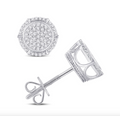 10K Gold Diamond Stud Earring