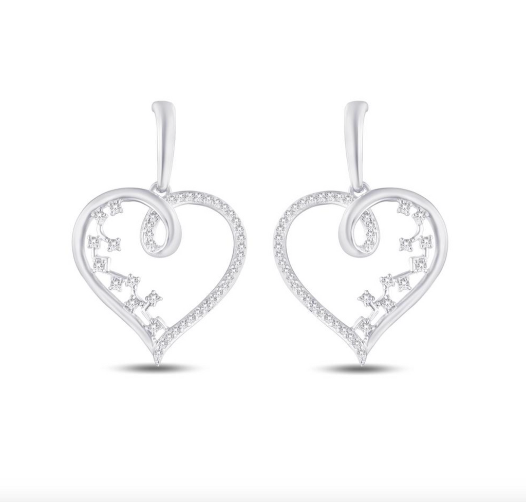 10K Gold Diamond Stud Earring